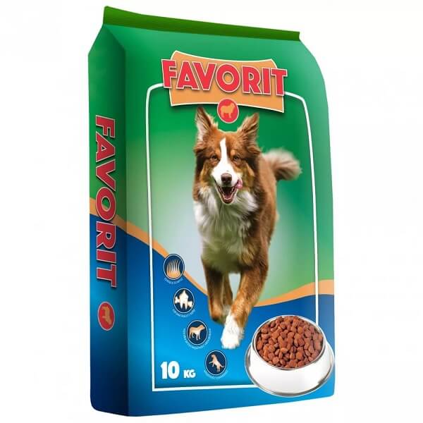 Favorit bárányos kutyaeledel