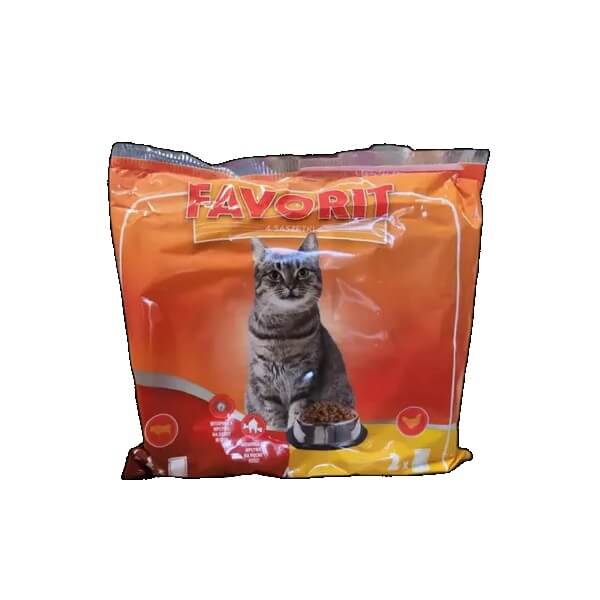 Favorit alutasakos macskaeledel, marha-csirke