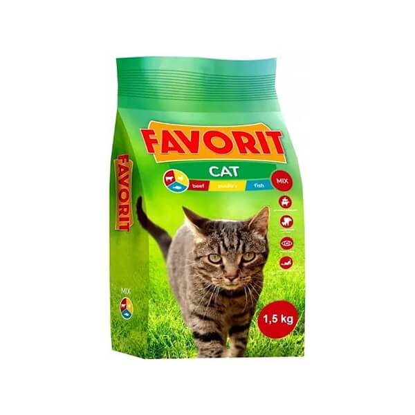 Favorit macskaeledel 1,5 kg
