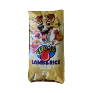 Flamo bárány és rizs prémium kutyaeledel - 15 kg