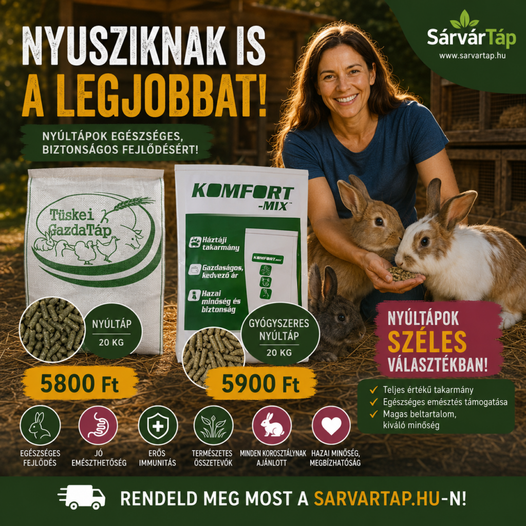 Nyúl tápok